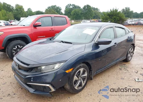 2019 Honda Civic Lx z USA, uszkodzony, nr VIN 19XFC2F67KE004758